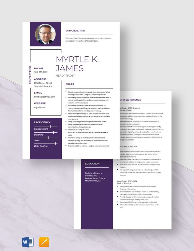 Resume Template – E GRAHOK